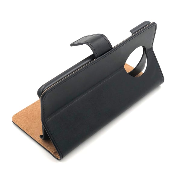 Plånboksfodral Äkta Skinn Oneplus 7T