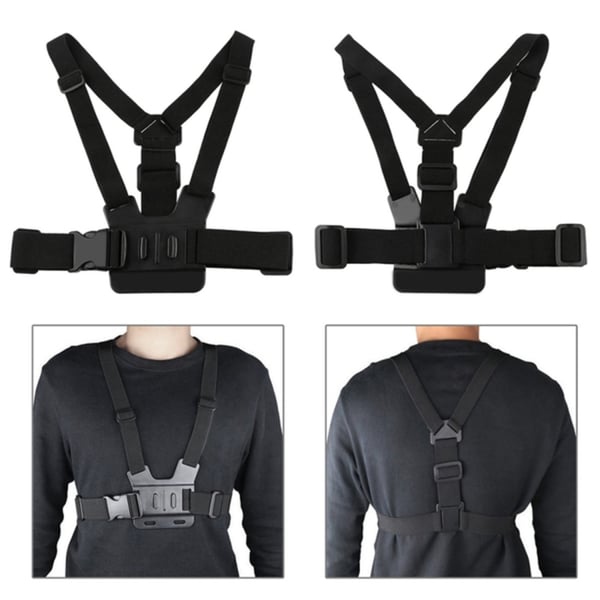 Brystsele / Brystfeste - Feste for GoPro - Alle modeller