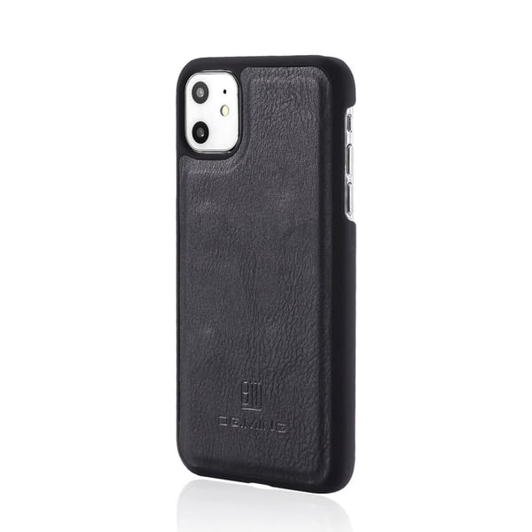 DG.MING iPhone 11 Split Lommebok - deksel I Lær - Svart