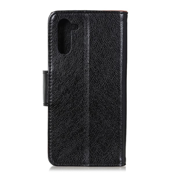 Samsung Galaxy Note 10 Plånboksfodral Textured Split - Svart