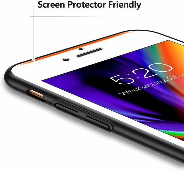 2-pack C4U® Matt-käsitelty iPhone 8/7 - ohut ja erittäin ohut