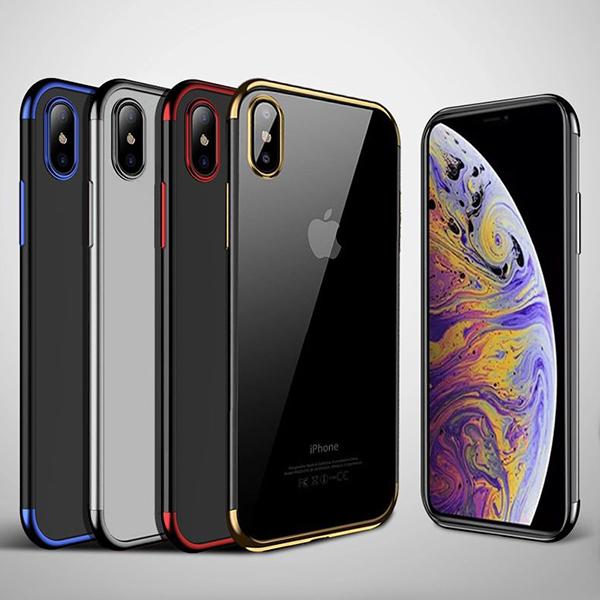 Design TPU-skal Electro Plating till iPhone X/Xs