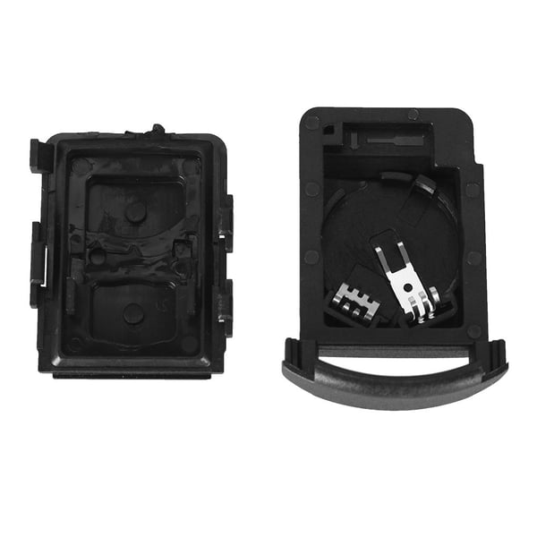 Key FOB shell fjernkontroll 2 knapper HU46 blad for Opel