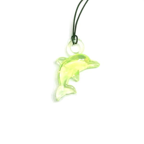 Delfinhalsband Grön