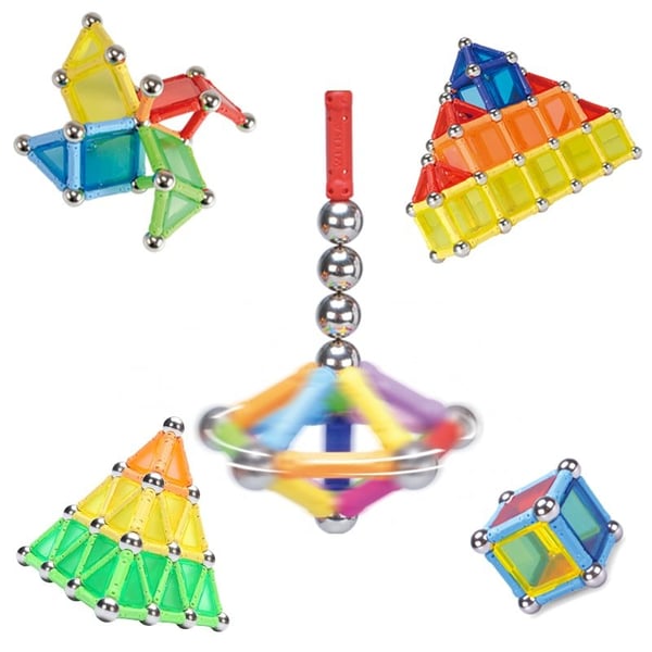 Witka - Magnetisk Byggesett, 138 deler