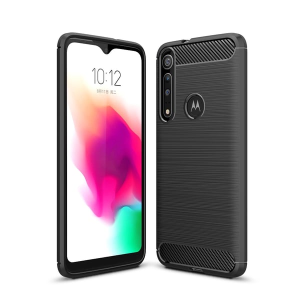 Stöttåligt Armor Carbon TPU-skal Moto G8 Plus