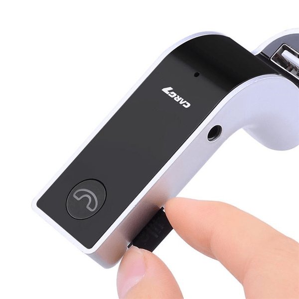 FM-sender med Bluetooth Tilslutning 4-i-1, Guld