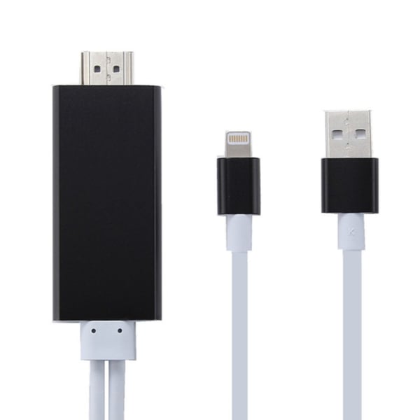 Mobil til TV Adapter - HDMI HDTV - 2m - Apple / iPhone