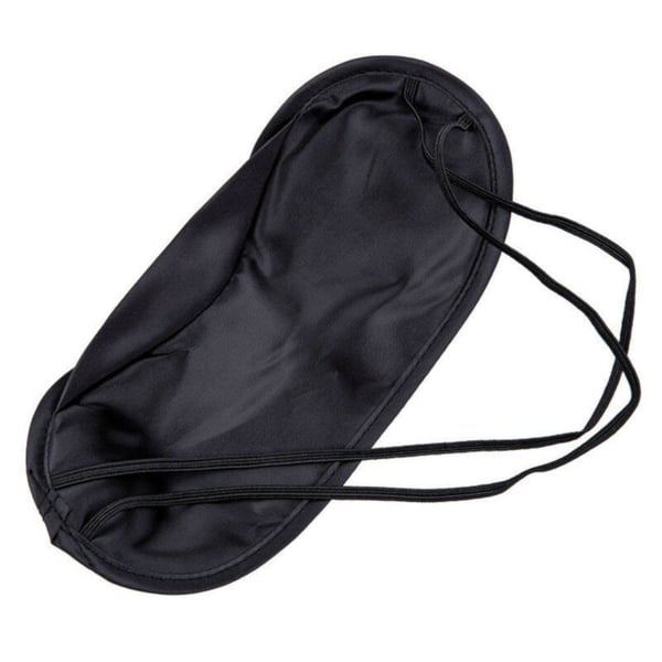 Søvnmaske - Enkel design - Svart