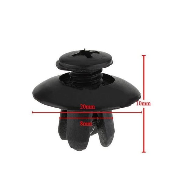 10X Universal plastklips som passer til Honda / Accord / Civic / Prelude