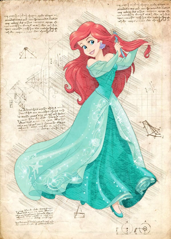 A3-juliste - Disney - Ariel 3