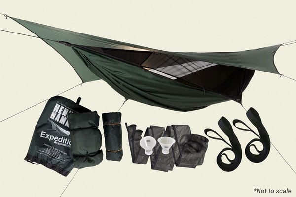 HENNESSY HAMMOCK EXPEDITION ZIP HHM16, hammock med tarp och myggnät