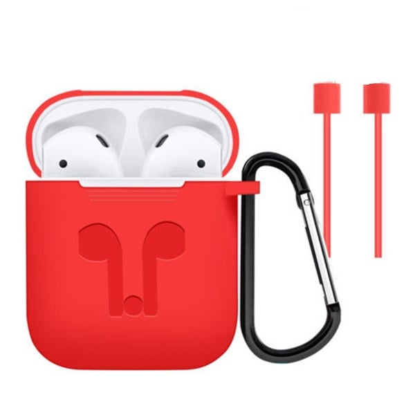 Airpods hörlurar silikonfodral