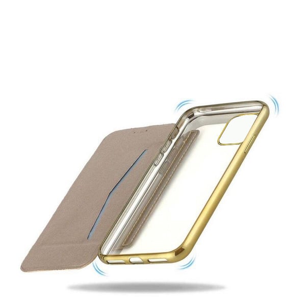SKALO iPhone 11 Pro Max Lompakkokotelo TPU Ultra Ohut