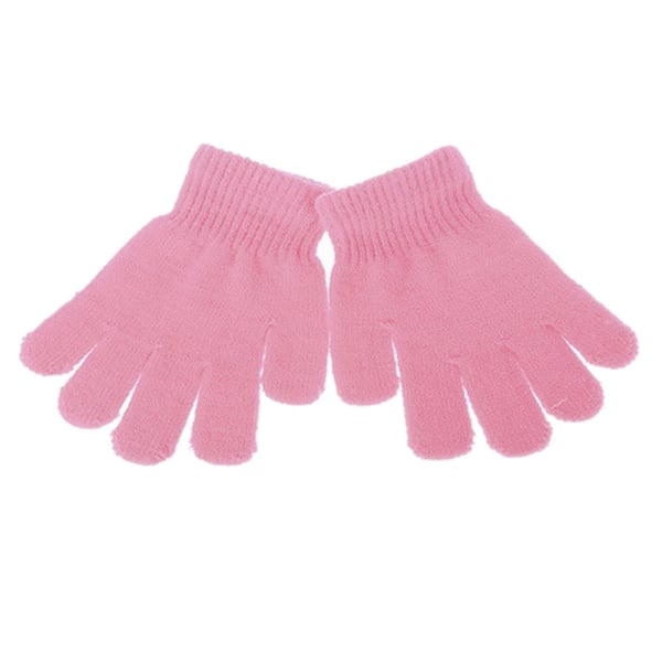 Fingerløse vanter til børn - Pink