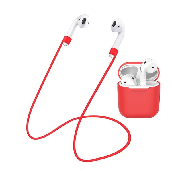 Skydd för Airpods - Röd