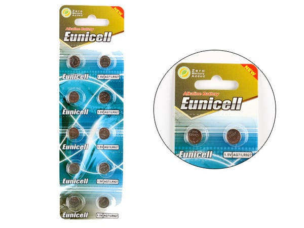 10-pack paristoja AG7 SR927sw SR927 GP399 LR927 SR57 V399 395 399