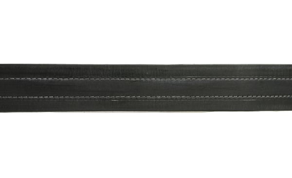 Svart 40mm jeansbälte i kalvläder