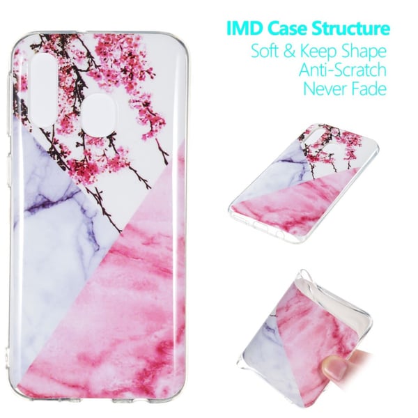 MTK Samsung Galaxy A40 TPU Marmor - Stil F