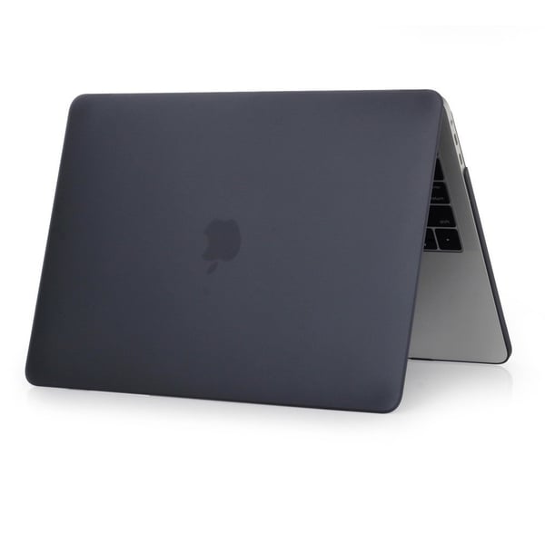 MacBook Air 13,3" A1932 (2018) + Retina - modeletui Plast Sort