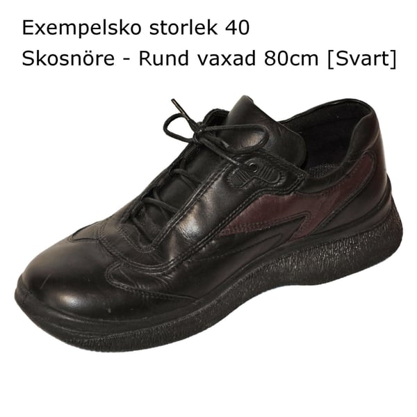 Snørebånd - Vanilje - Beige - Runde voksede [80 cm]