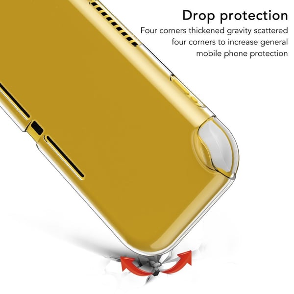 Kompatibel med Nintendo Switch Lite Transparent holdbart blødt TPU cover