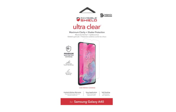 ZAGG InvisibleShield Ultra Clear -näytönsuoja Xperia 10:lle