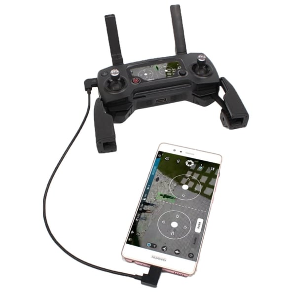 USB-C til Micro-USB til DJI Mavic Pro / Spark (30 cm)