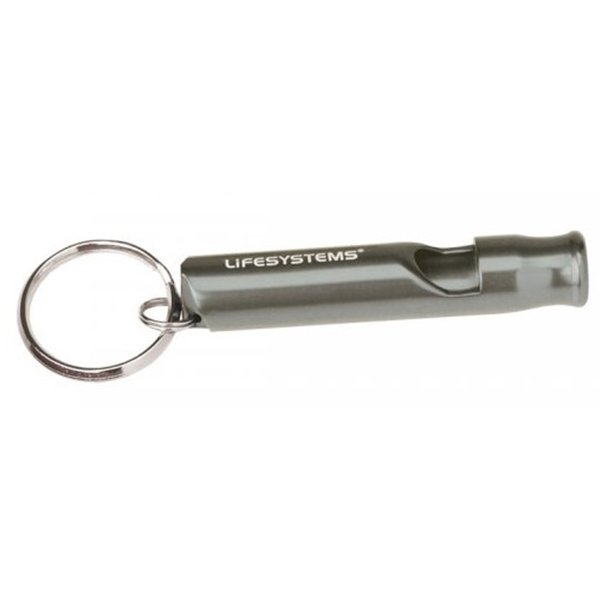 säkerhetsvisselpipa aluminium, LIFESYSTEMS MOUNTAIN WHISTLE, LS2240