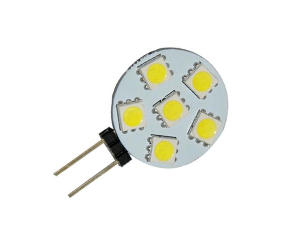 G4 0,7w 6000k Led lampor husvagn husbil båt 2-pack