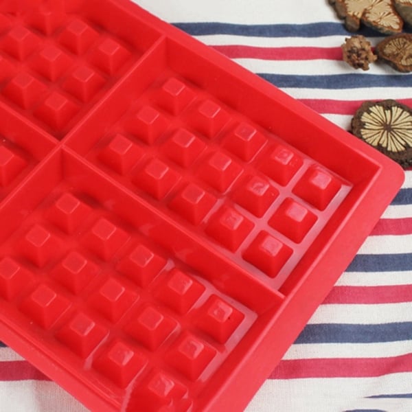 Vaffel Form i Ovnen / Silikon Baking Form - Lag Vafler i Ovnen