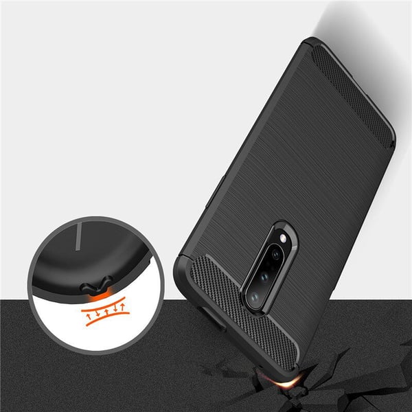 Stöttåligt Armor Carbon TPU-skal Oneplus 7 Pro