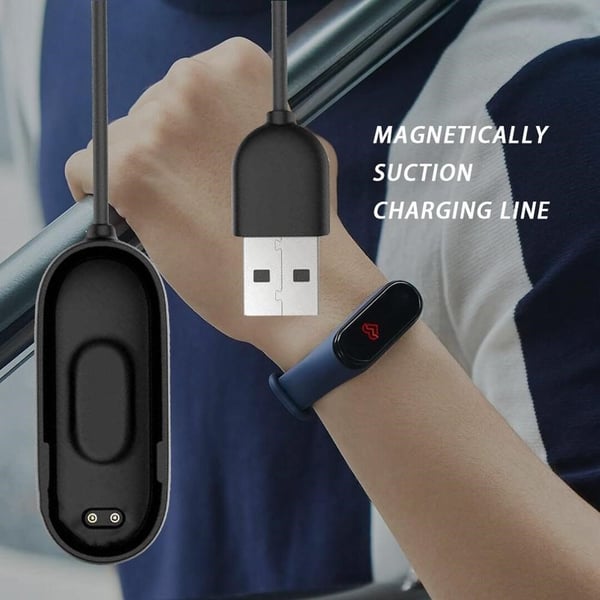 Magnetisk opladningskabel til Xiaomi Mi Smart Band 4