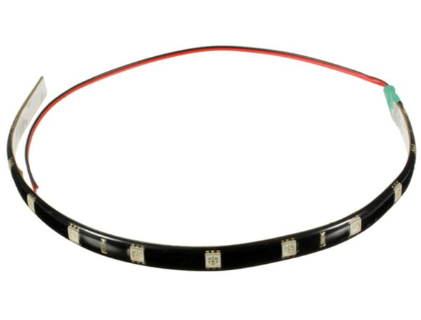 Led slinga 2-pack 30cm Grön ledstripe ledslinga styling