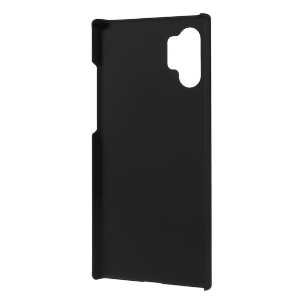 Gummibelagt PC hårdt cover til Samsung Galaxy Note 10 Plus - Sort