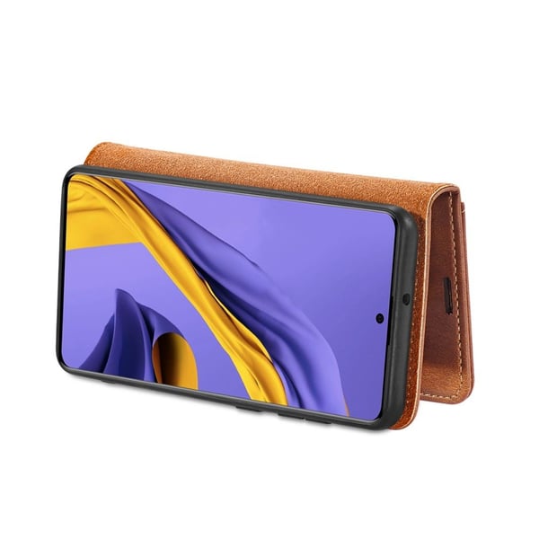 DG.MING Samsung Galaxy A51 Split Lommebok - deksel I Lær - Brun