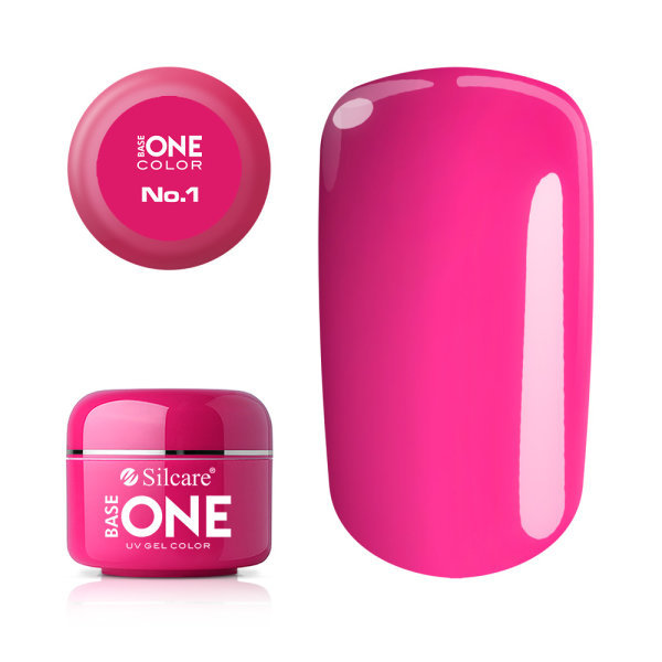 Base one - Väri - Pinkki No.1 5g UV geeli