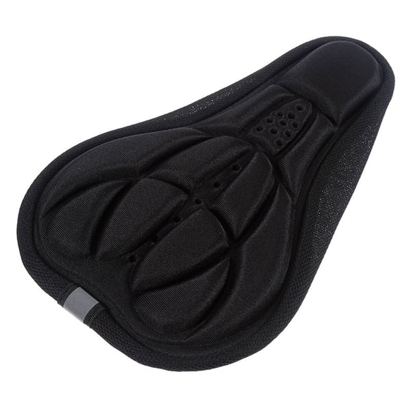 Ergonomisk sykkelsadel med beskyttelse og refleks