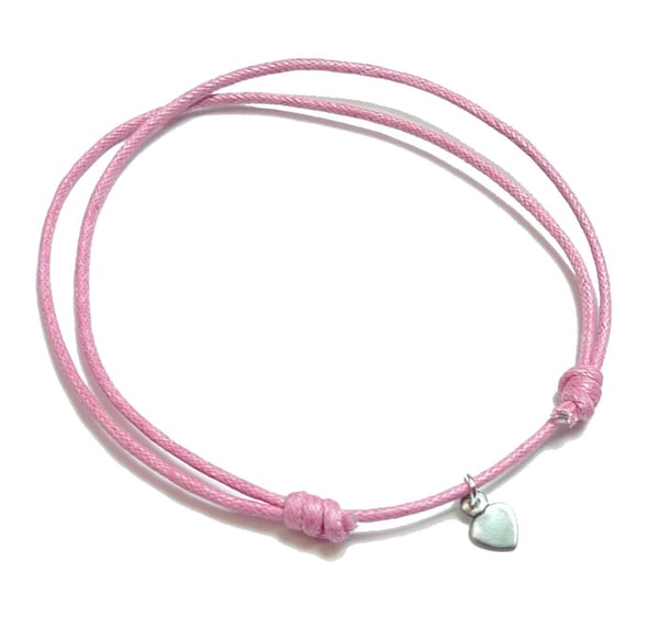 Reglerbart Fotband Rosa Med Hjärta