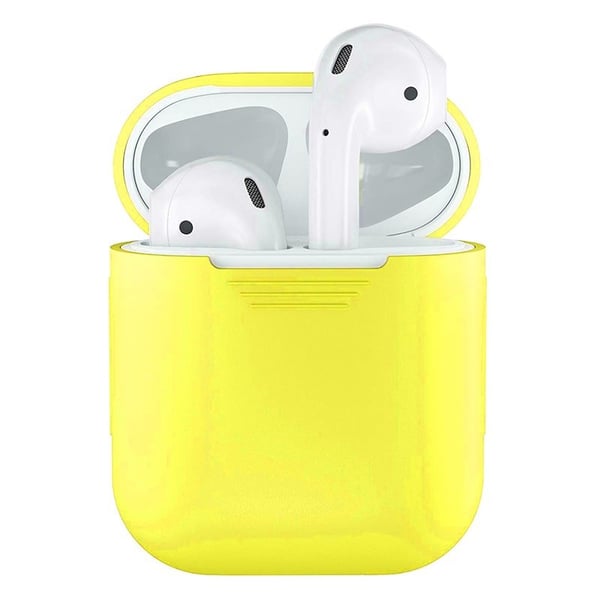 Skydd för Airpods - Gul