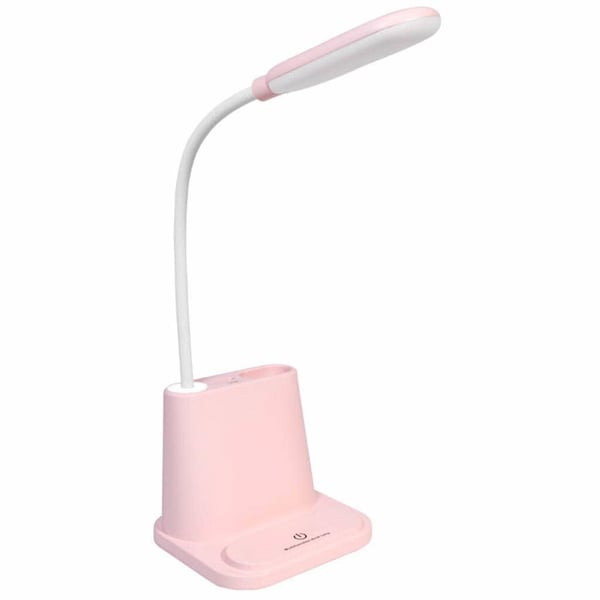 Multifunktionel bordlampe - Lyserød