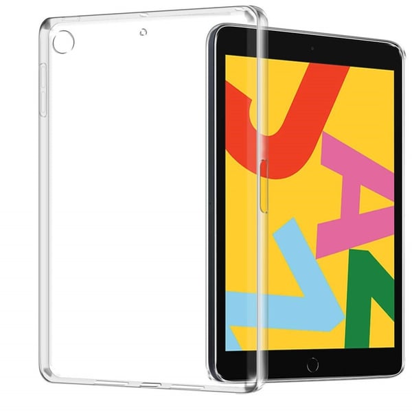iPad 10.2 2021/2020/2019 Klar gennemsigtig TPU - dækketui skal