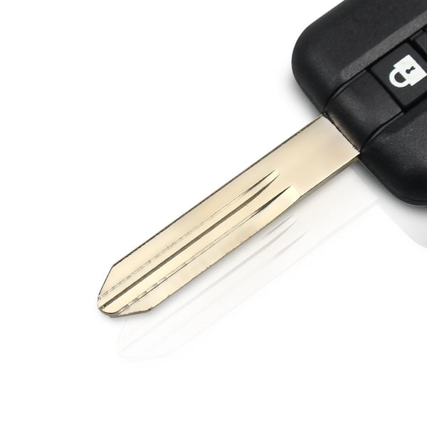Erstatningsnøkkel fjernkontroll 3 knapper skall for Nissan