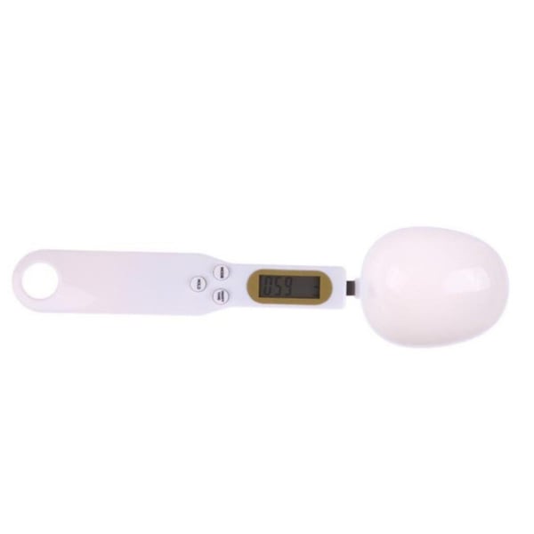 Digital skala skjeeskala 0,1 g til 500 gram - skje