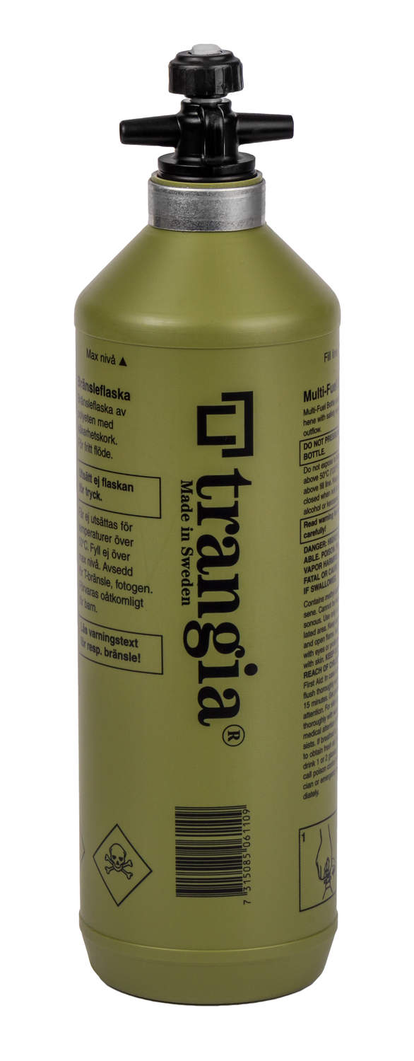 TRANGIA OKROSSBAR bränsleflaska 1 liter oliv 505110