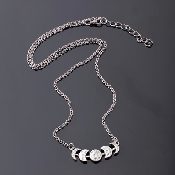 Choker Måne Wicca Halvmåne Månfas Triple Moon Pagan