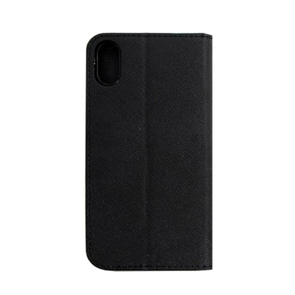 Plånboksfodral Fancy iPhone Xs Max - Svart