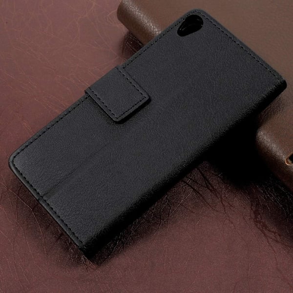Asus Zenfone Live - Lommebok - deksel - Svart