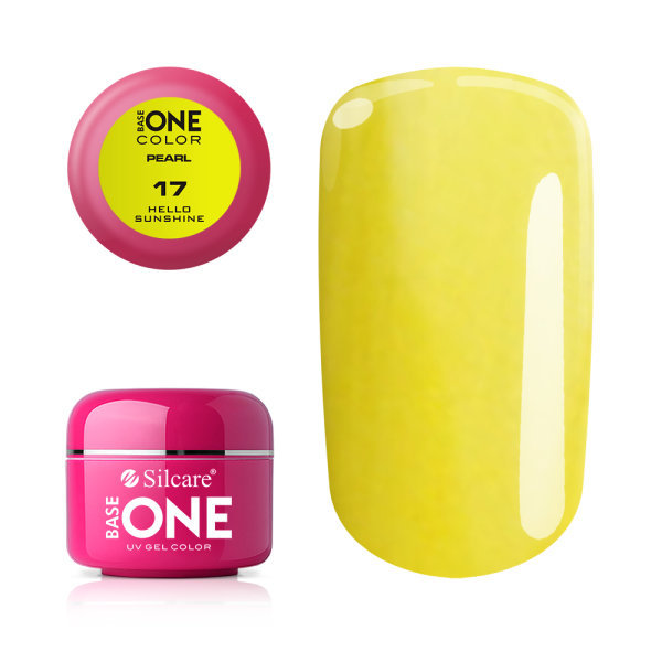 Base one - Pearl - Hello sunshine 5g UV gel