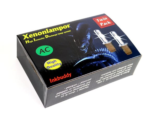 Xenon Lampor 35W H7R 8000k med keramik + silikon HID xenonlampor